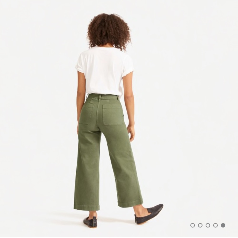 Everlane Wide Leg Crop Pant